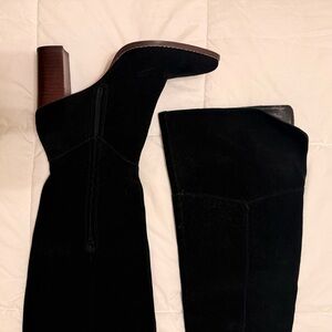 Crown Vintage Black Over-the-Knee Boots